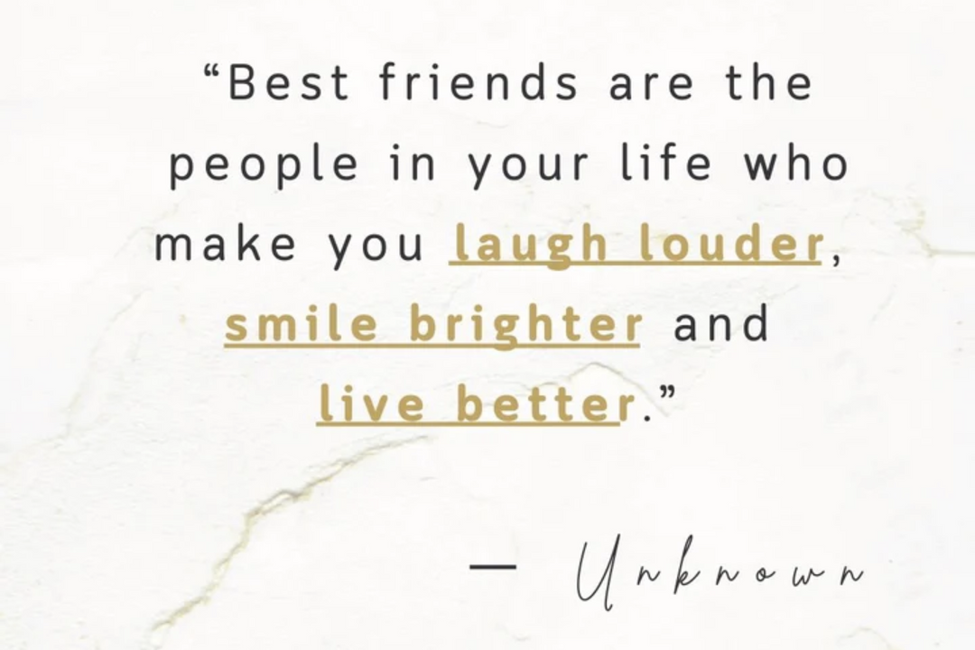 What Would We Do Without Friends?