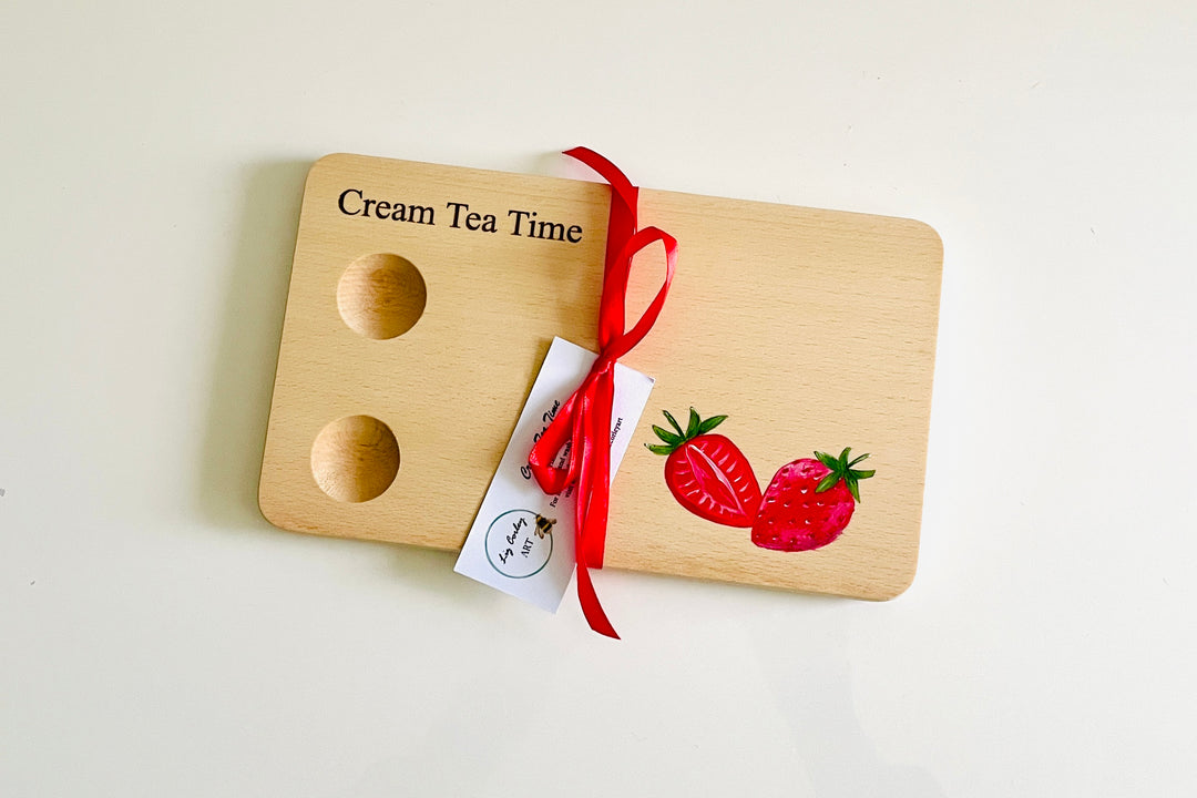 Cream Tea and Serving Platter Gift Set
