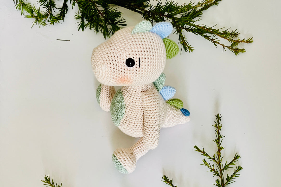 Hand Crochet Dinosaur