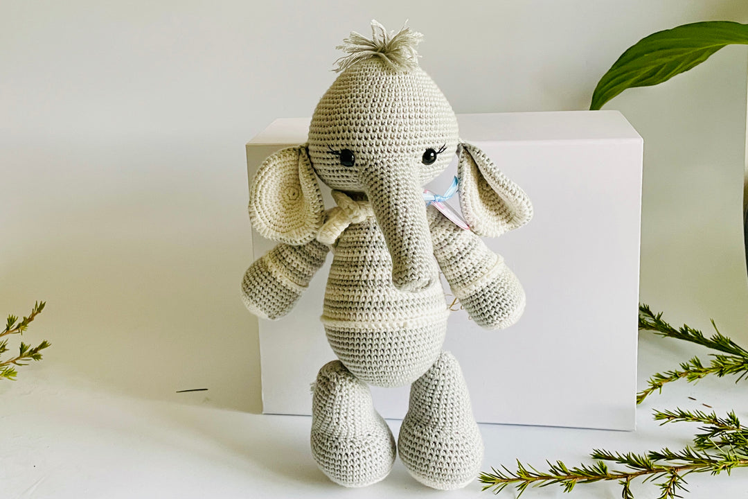 Hand Crochet Elephant