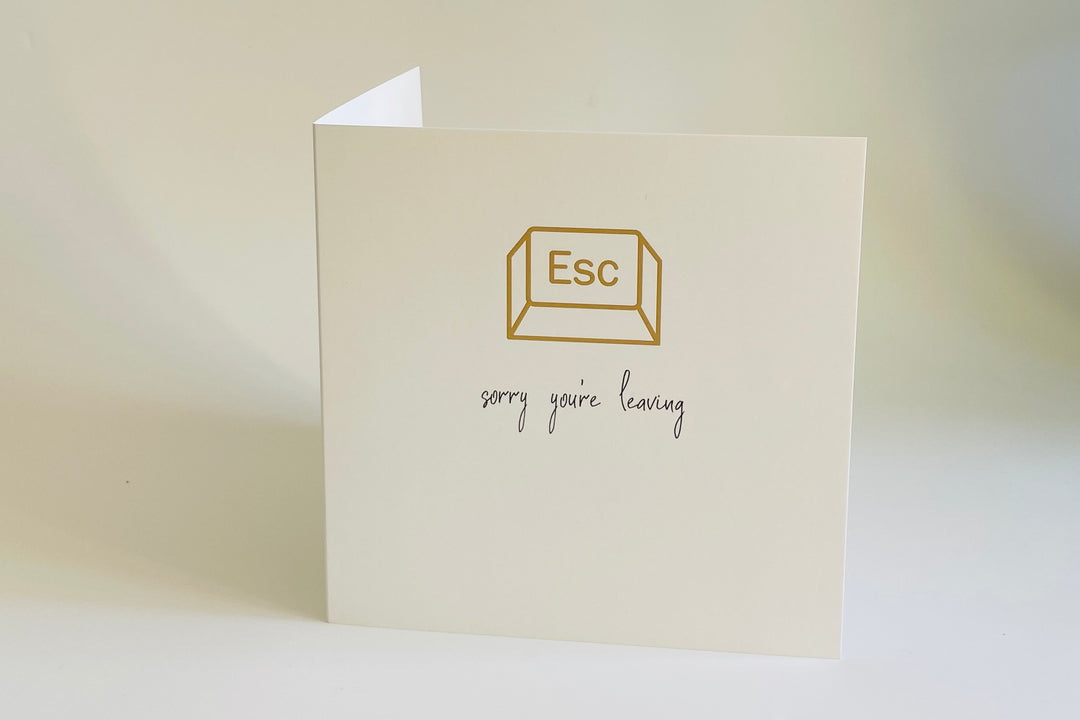 Leaving Card