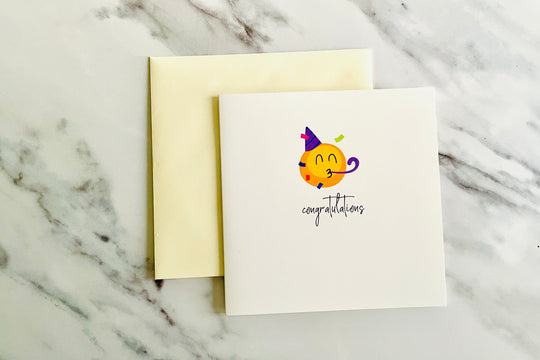 Congratulations Emoji Card