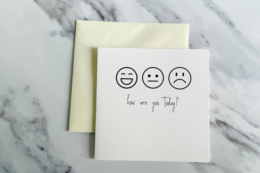 How are You Emoji Card