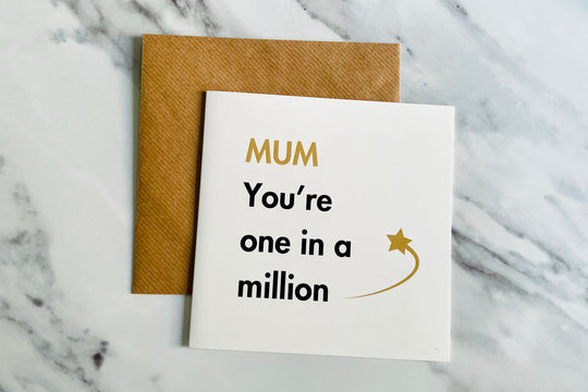 One in Million Mum Card