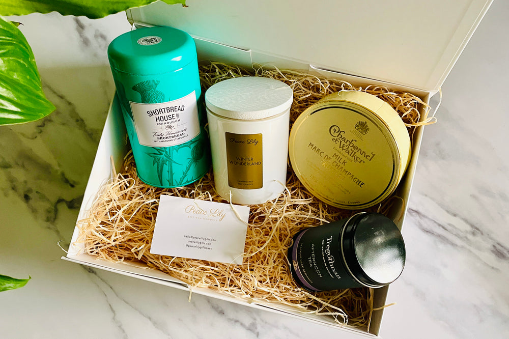 Champagne Truffles and Candle Gift Hamper