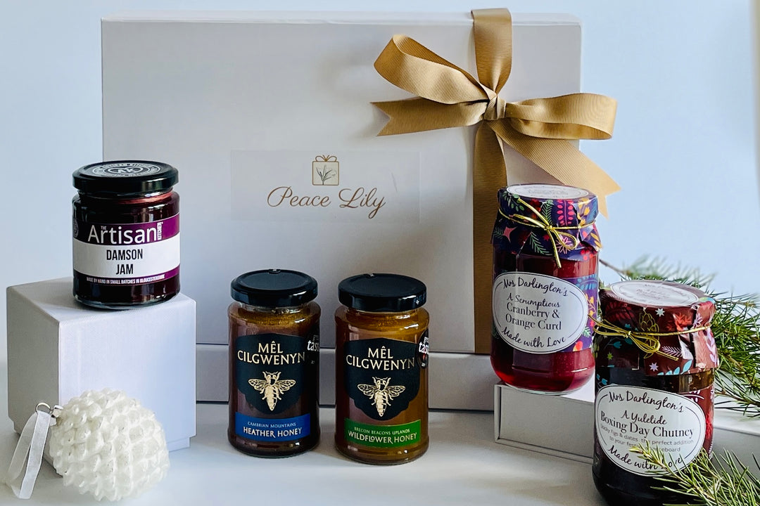 Christmas Preserves and Honey Gift Hamper