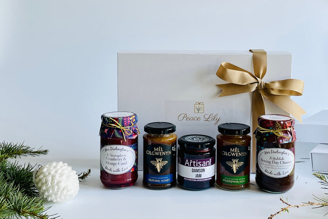 Christmas Preserves and Honey Gift Hamper