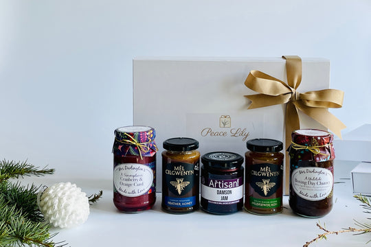 Christmas Preserves and Honey Gift Hamper