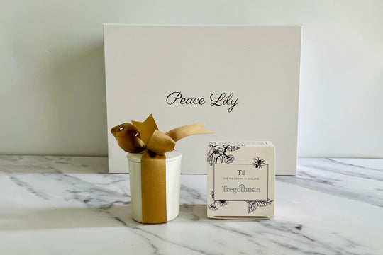 Cozy Comfort Tea and Scented Votive Gift Set