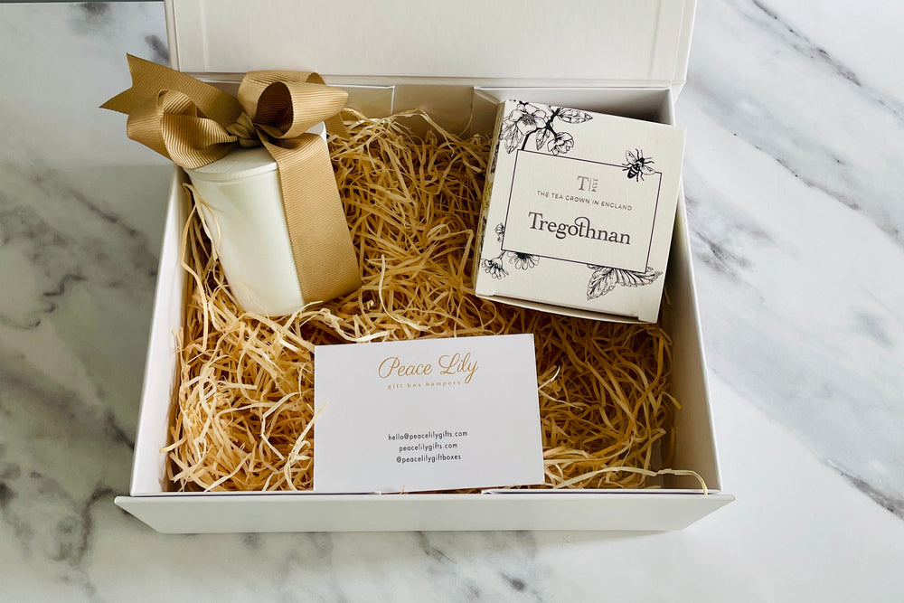 Cozy Comfort Tea and Scented Votive Gift Set