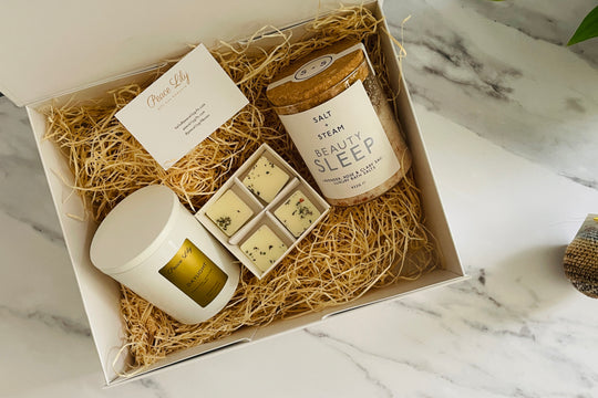 Daylight Candle and Beauty Bath Salts Spa Hamper Gift