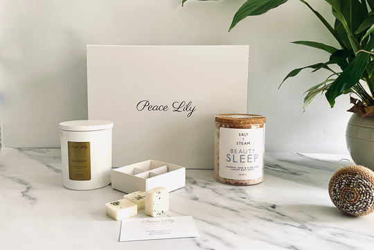 Daylight Candle and Beauty Bath Salts Spa Hamper Gift