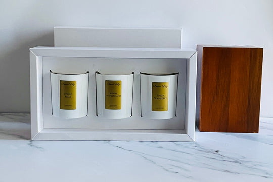 Festive Scented Candles Gift Set