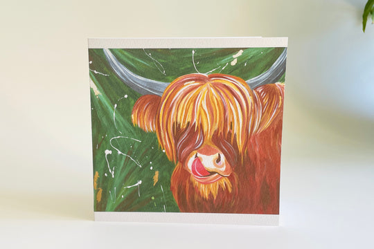 Hairy Cow Card