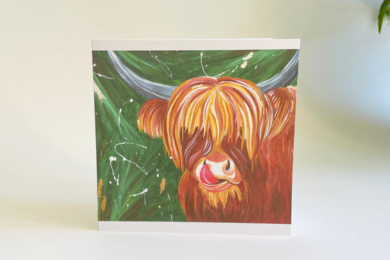Hairy Cow Card