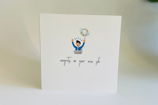 Congrats New Job Card