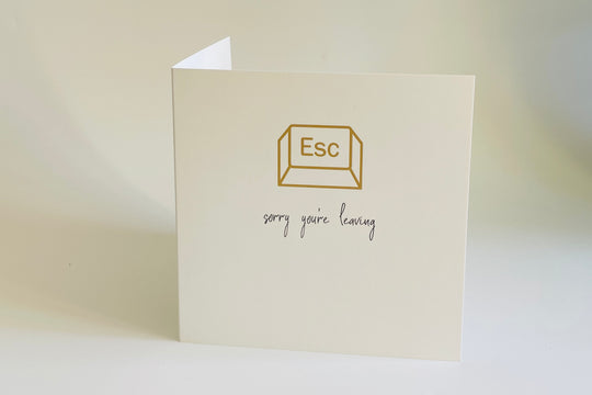Leaving Card
