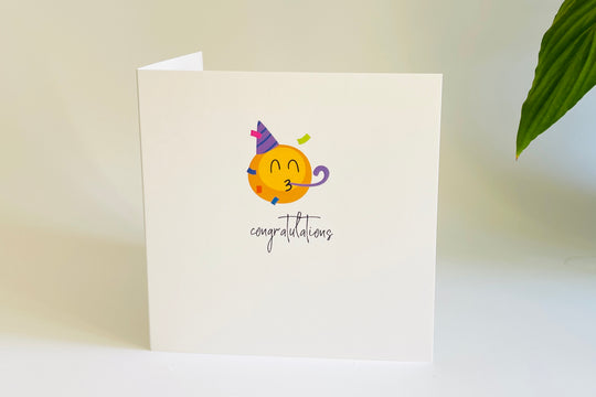 Congratulations Emoji Card