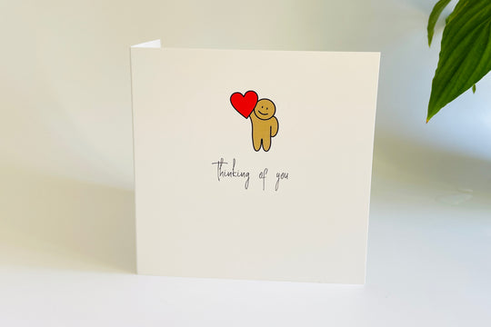 Thinking of You Heart Card