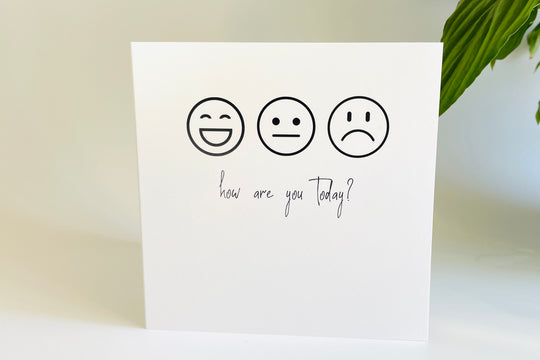 How are You Emoji Card