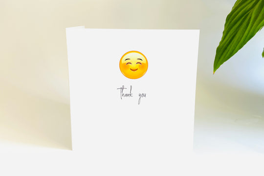 Thank You Emoji Card