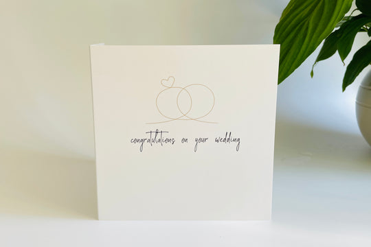 Congratulations on your wedding card