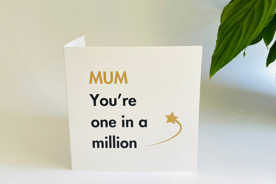 One in Million Mum Card