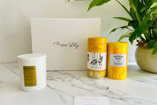 Pamper Sunshine Candle Gift Set