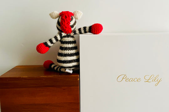 Hand Crochet Zeus Zebra