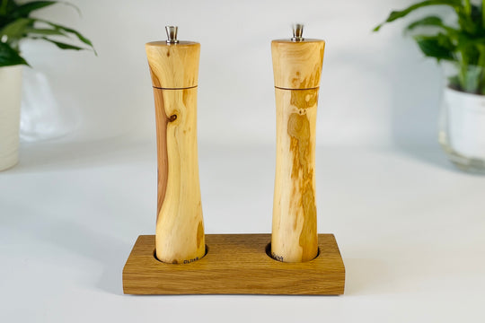 Apple & Oak Salt and Pepper Mill Set