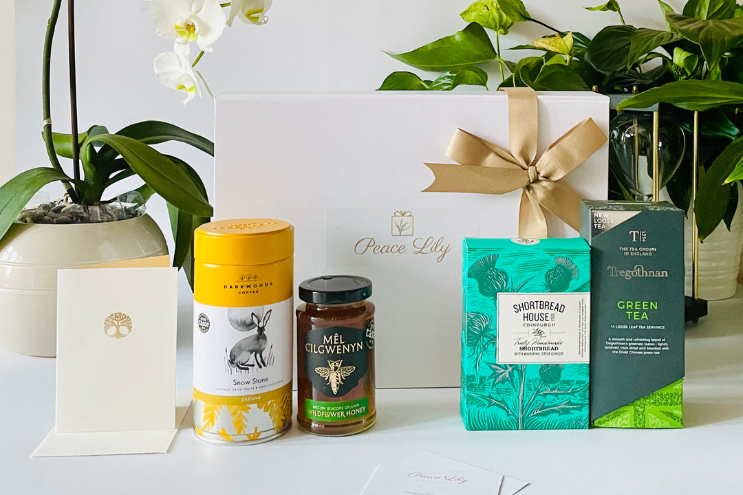 Tea, Coffee, Shortbread and Honey Gift