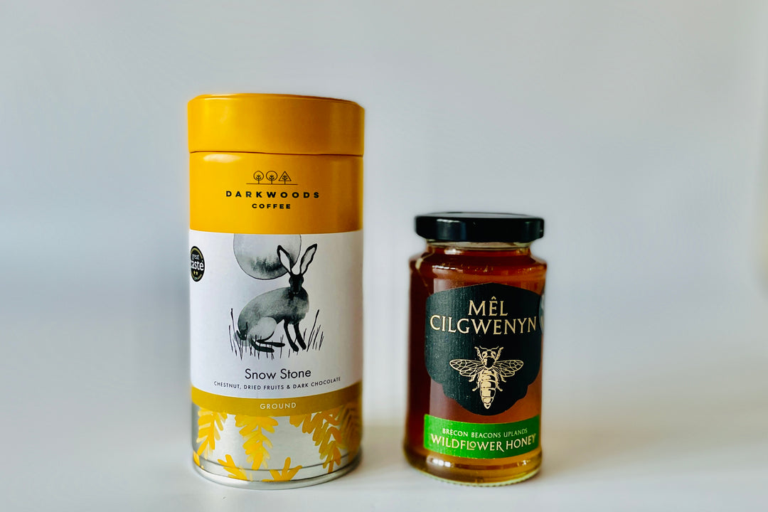 Tea, Coffee, Shortbread and Honey Gift