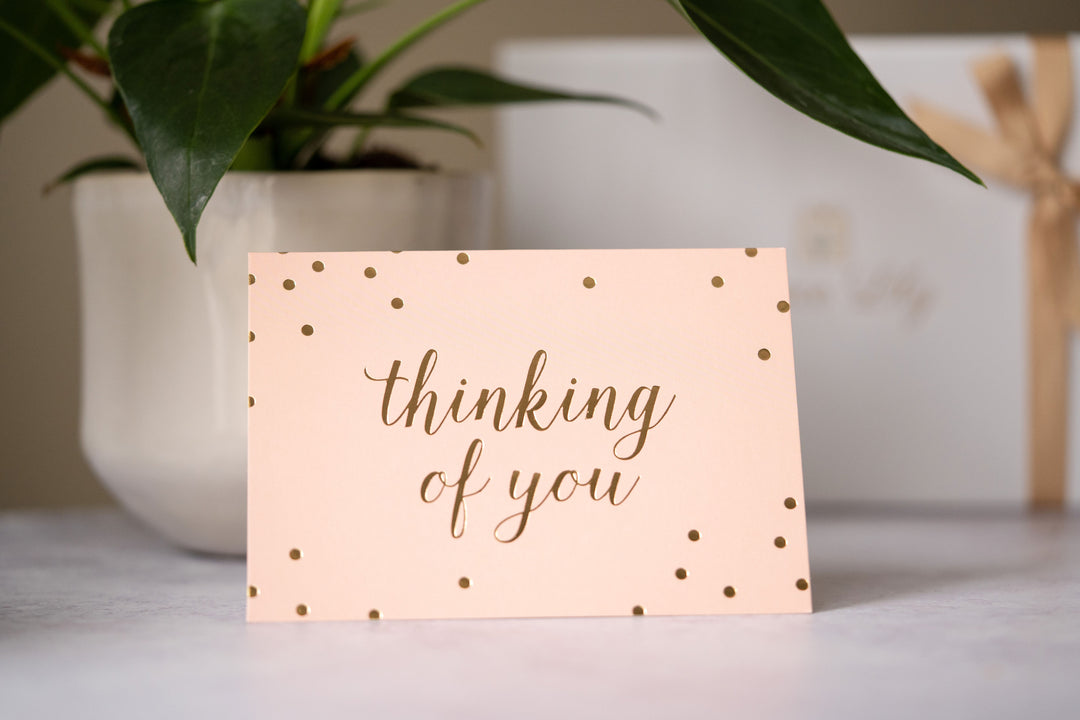 Free Message Greeting Card - Peace Lily Gift Boxes