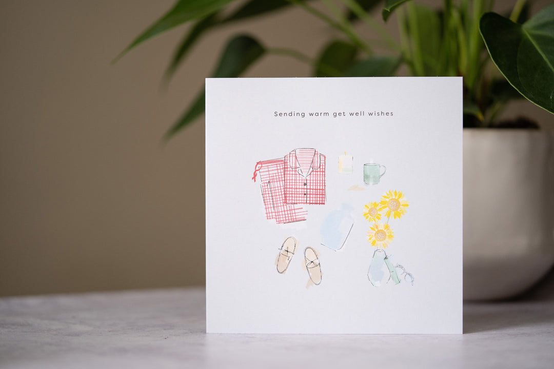 Free Message Greeting Card - Peace Lily Gift Boxes